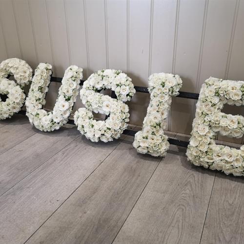 Rose Based Letters
