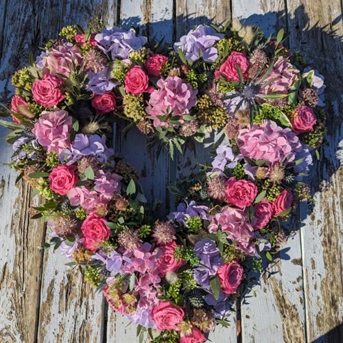 Lilac &amp; Pink Heart Tribute