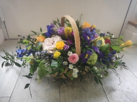 Seasonal Funeral Basket