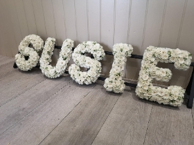 Rose based letters